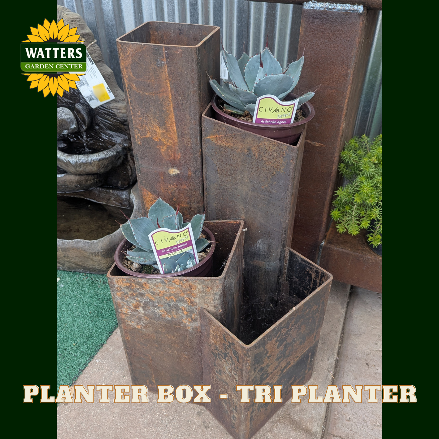 PLANTER BOX - TRI PLANTER