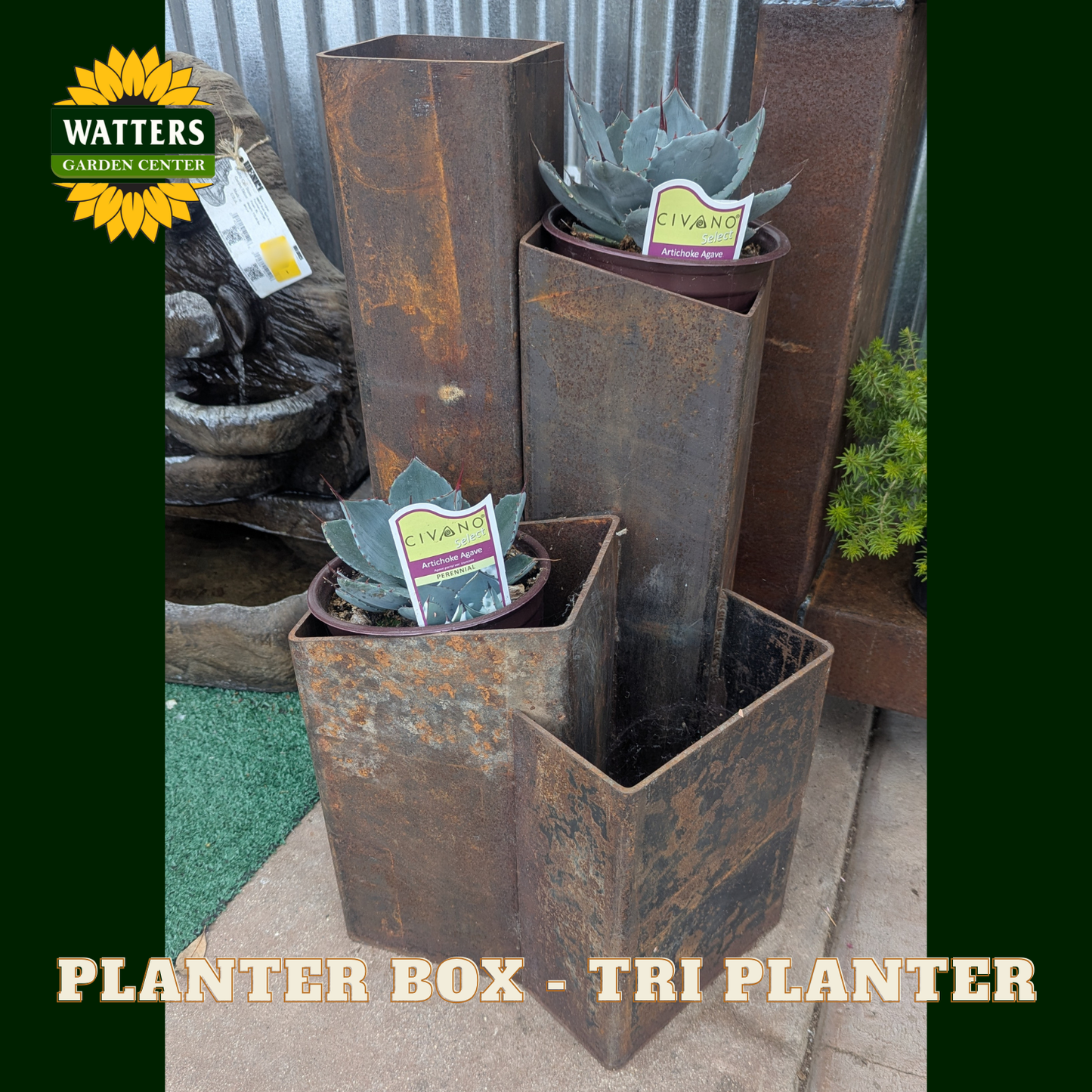 PLANTER BOX - TRI PLANTER