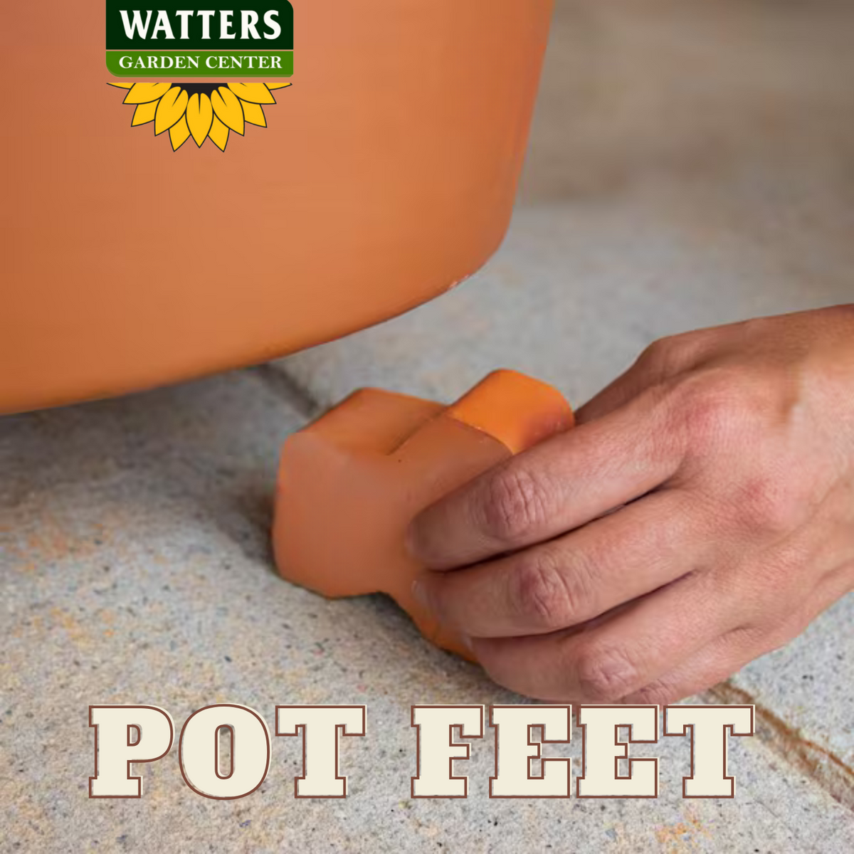 POT FEET 3 PACK for CONTAINERS