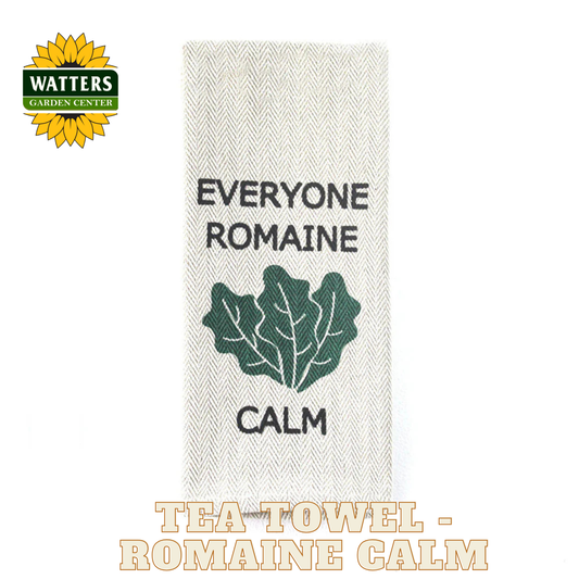 Tea Towel - Everyone Romaine Calm