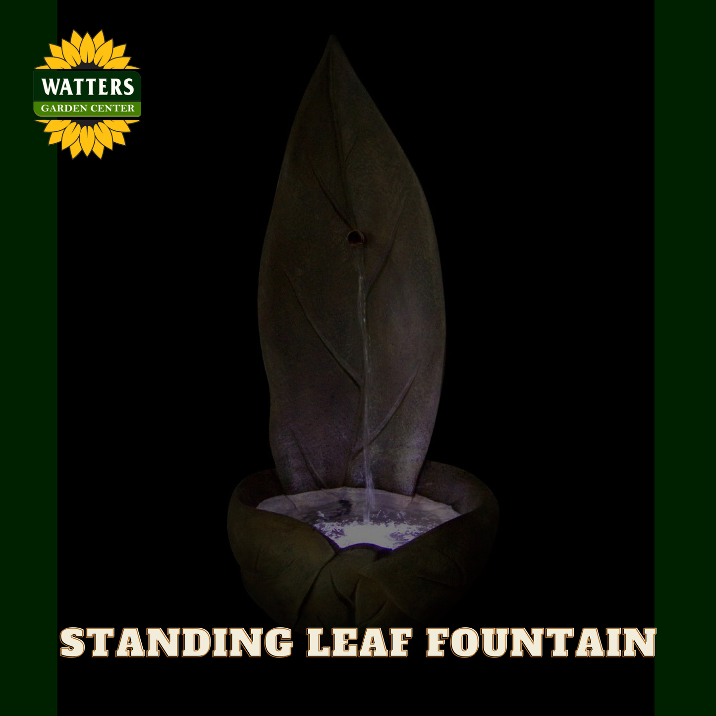 STANDING LEAF FOUNTAIN