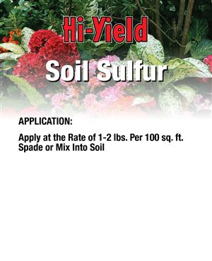 SOIL SULFUR 3.25lb