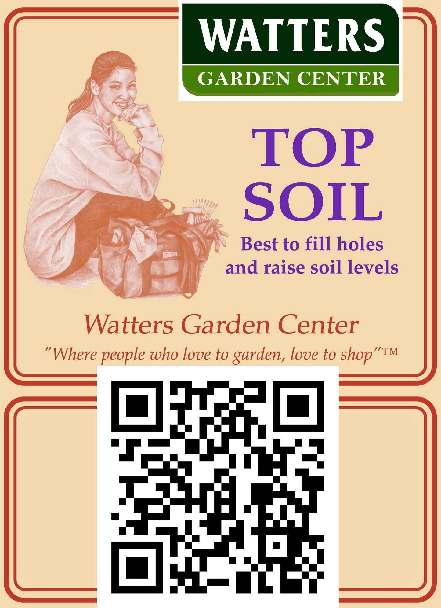 WATTERS TOP SOIL 1.5cf