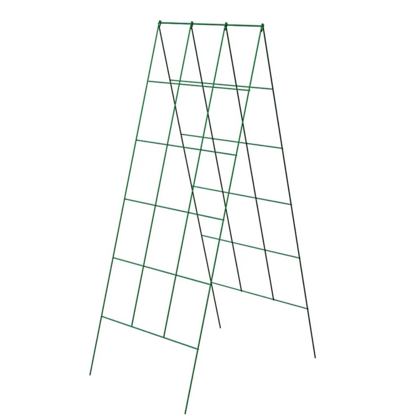 A FRAME LIGHT GREEN TRELLIS