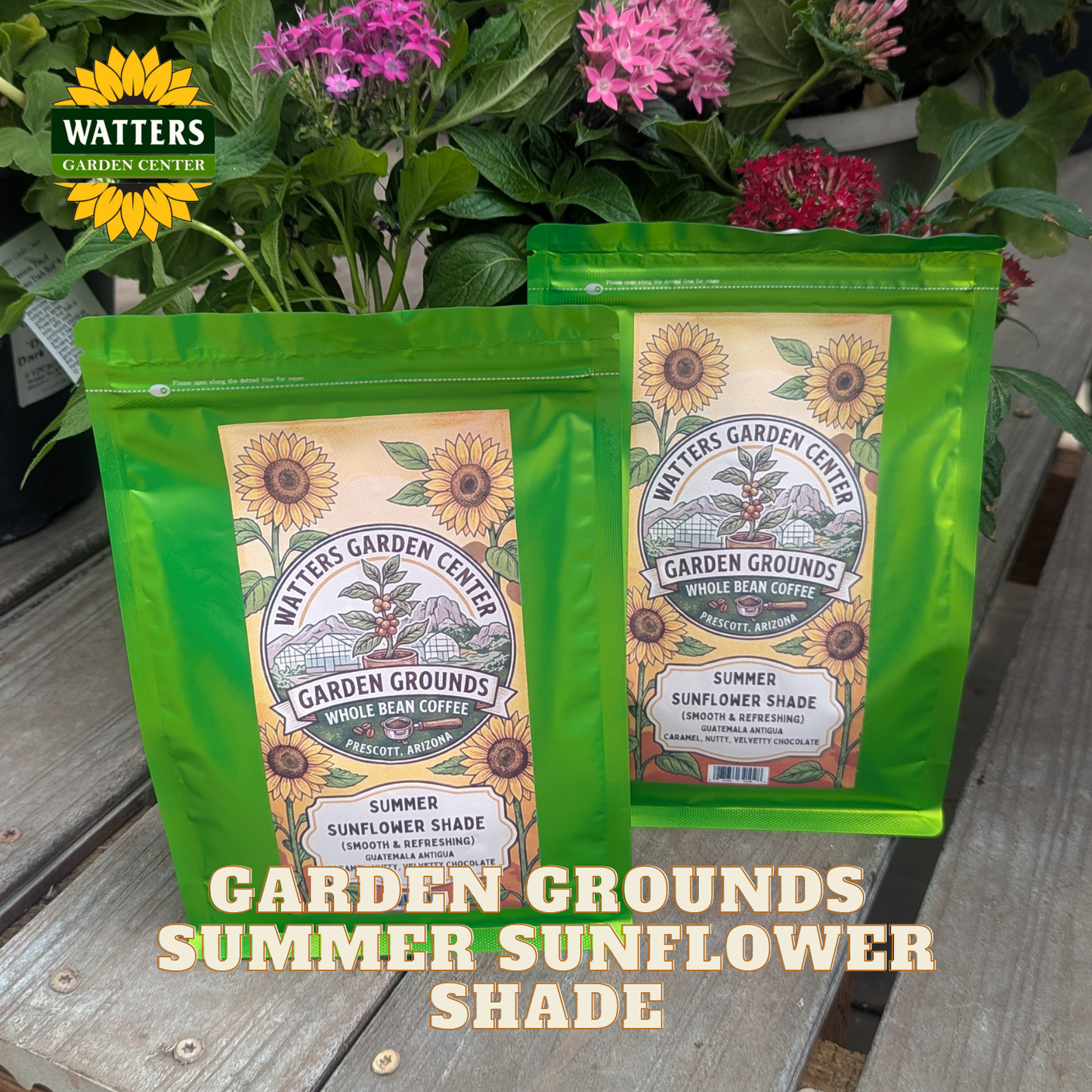 GARDEN GROUNDS SUMMER SUNFLOWER SHADE - GROUND