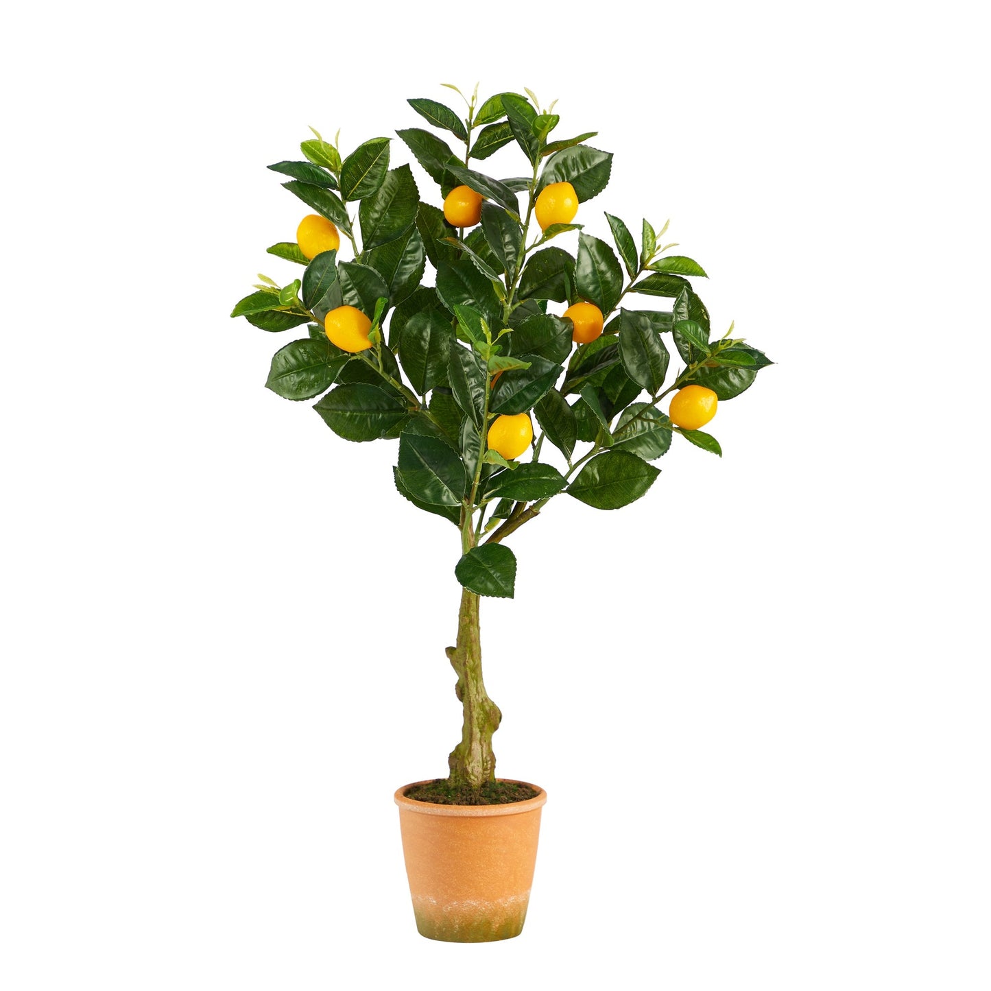 Lemon Tree Faux in Decorative Planter 28”