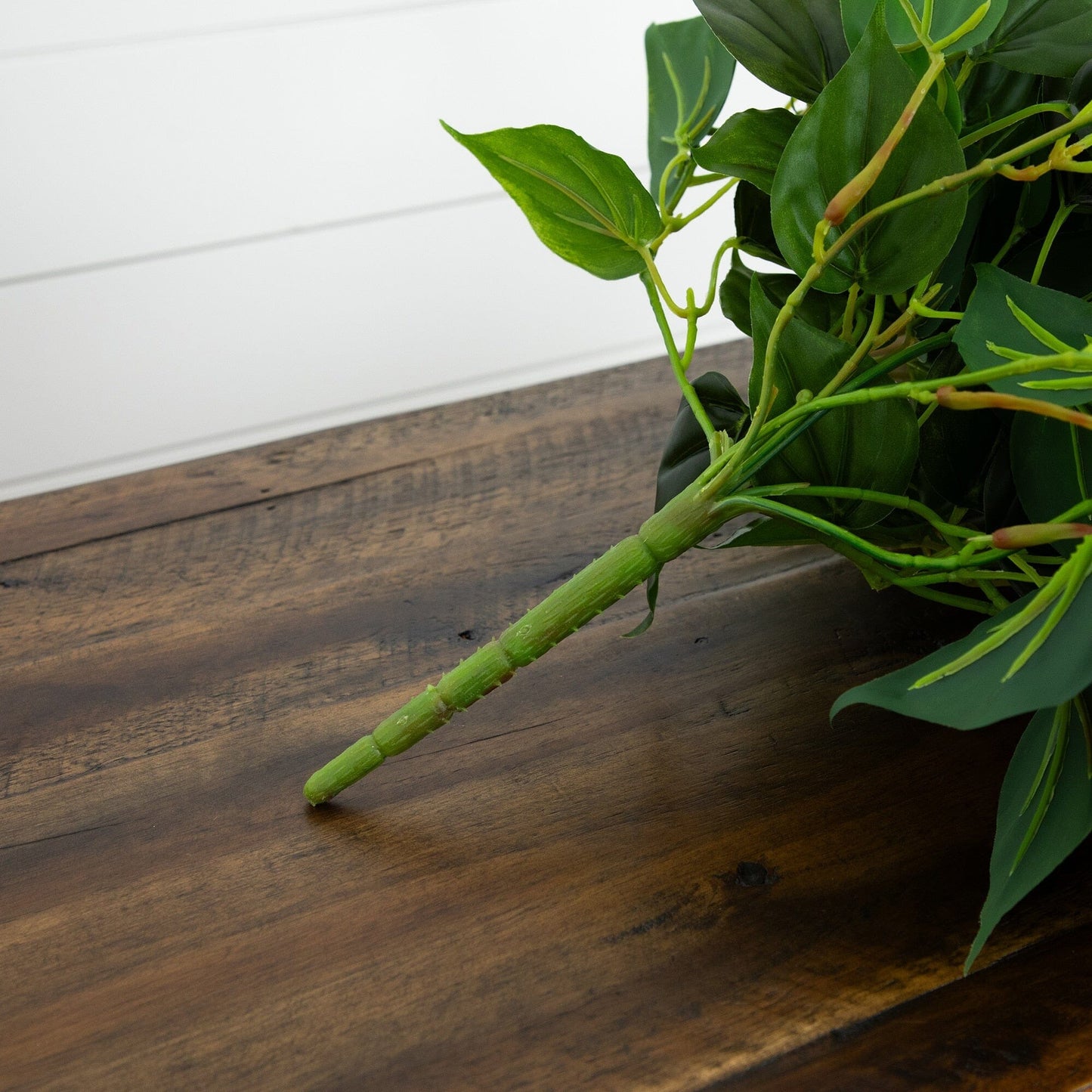 Philodendron Faux Hanging Plant (Set of 2) 32”