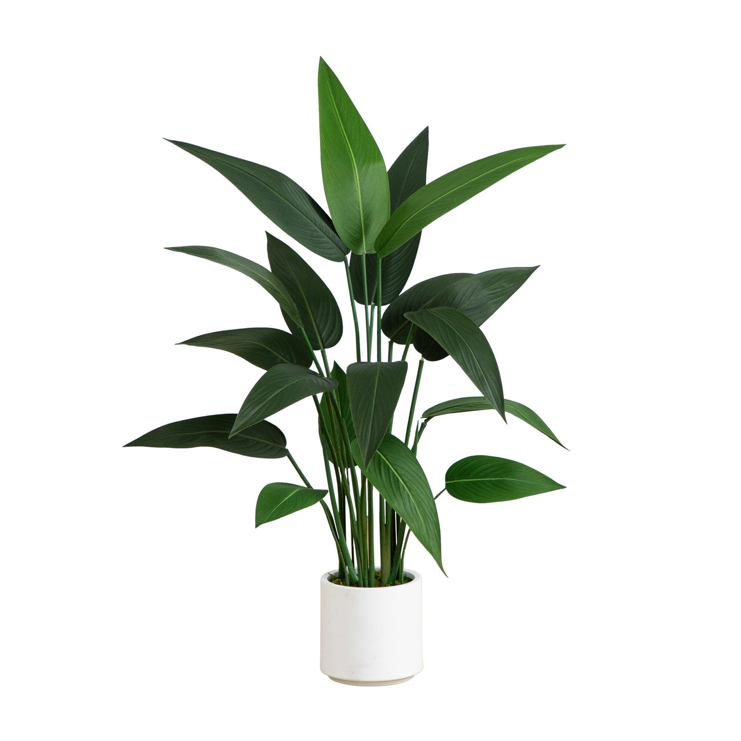 Sky Bird Tree Faux in White Decorative Planter 3.5'