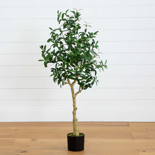 4’ Artificial Olive Tree