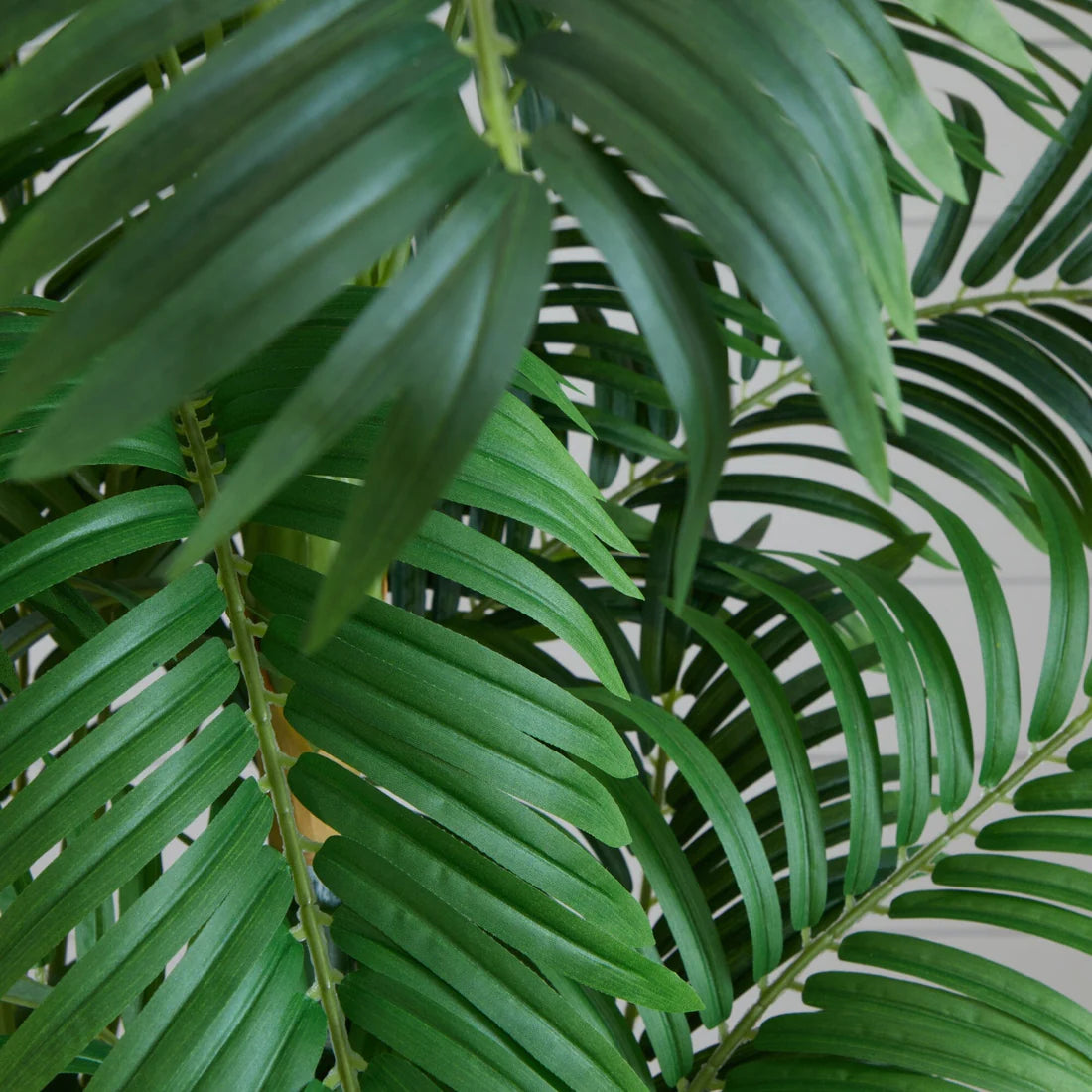 Parlor Palm Faux Tree in Boho Chic Jute Planter 4'
