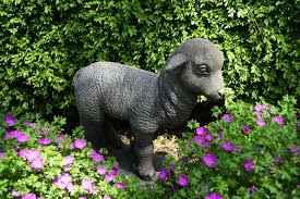 LAMB STATUE 19" TALL