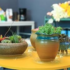 CLEAR PLASTIC SAUCER ROUND 12in