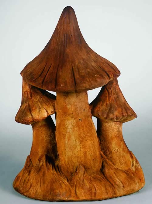 SMALL TRIPLE MUSHROOM 14"TALL