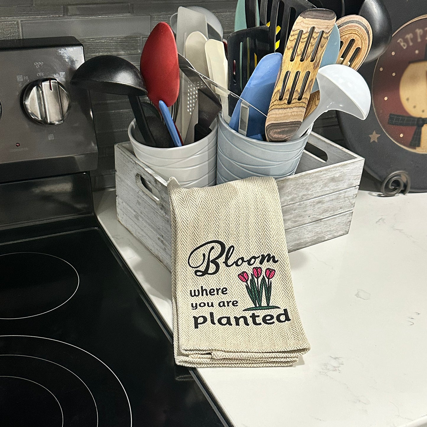 Tea Towel - Bloom Where you are Planted