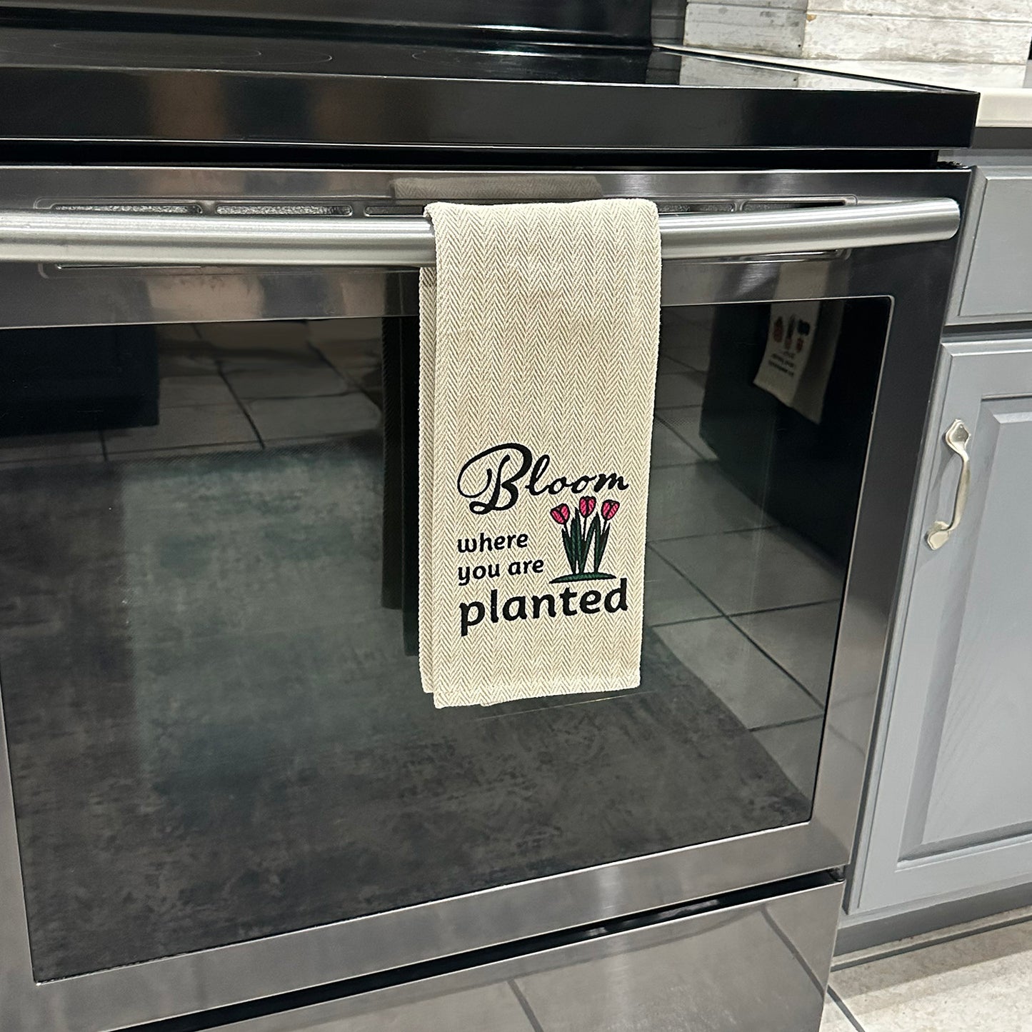 Tea Towel - Bloom Where you are Planted