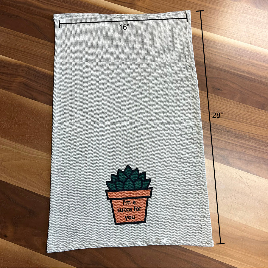 Tea Towel - I'm a Succa for You