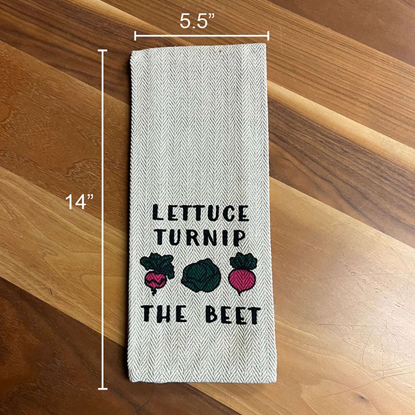 Tea Towel - Lettuce Turnip the Beet