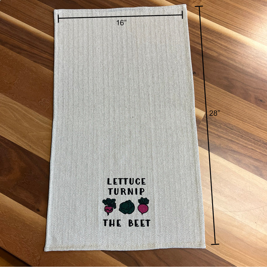Tea Towel - Lettuce Turnip the Beet