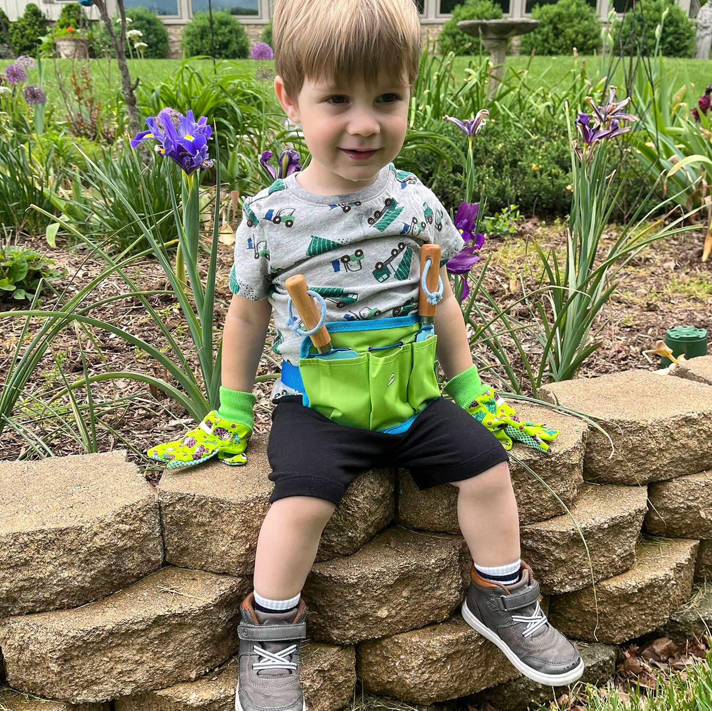 Little Pals Blue Tool Pouch Kit