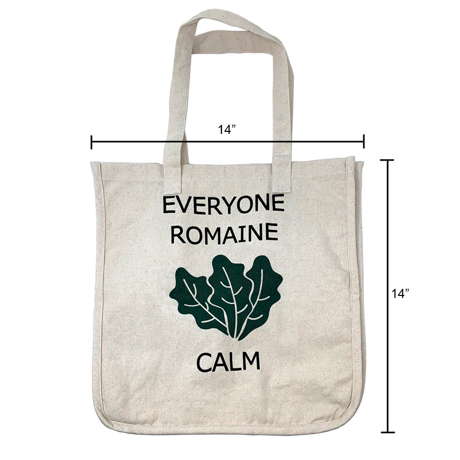 Cloth Bag - Everyone Romaine Calm