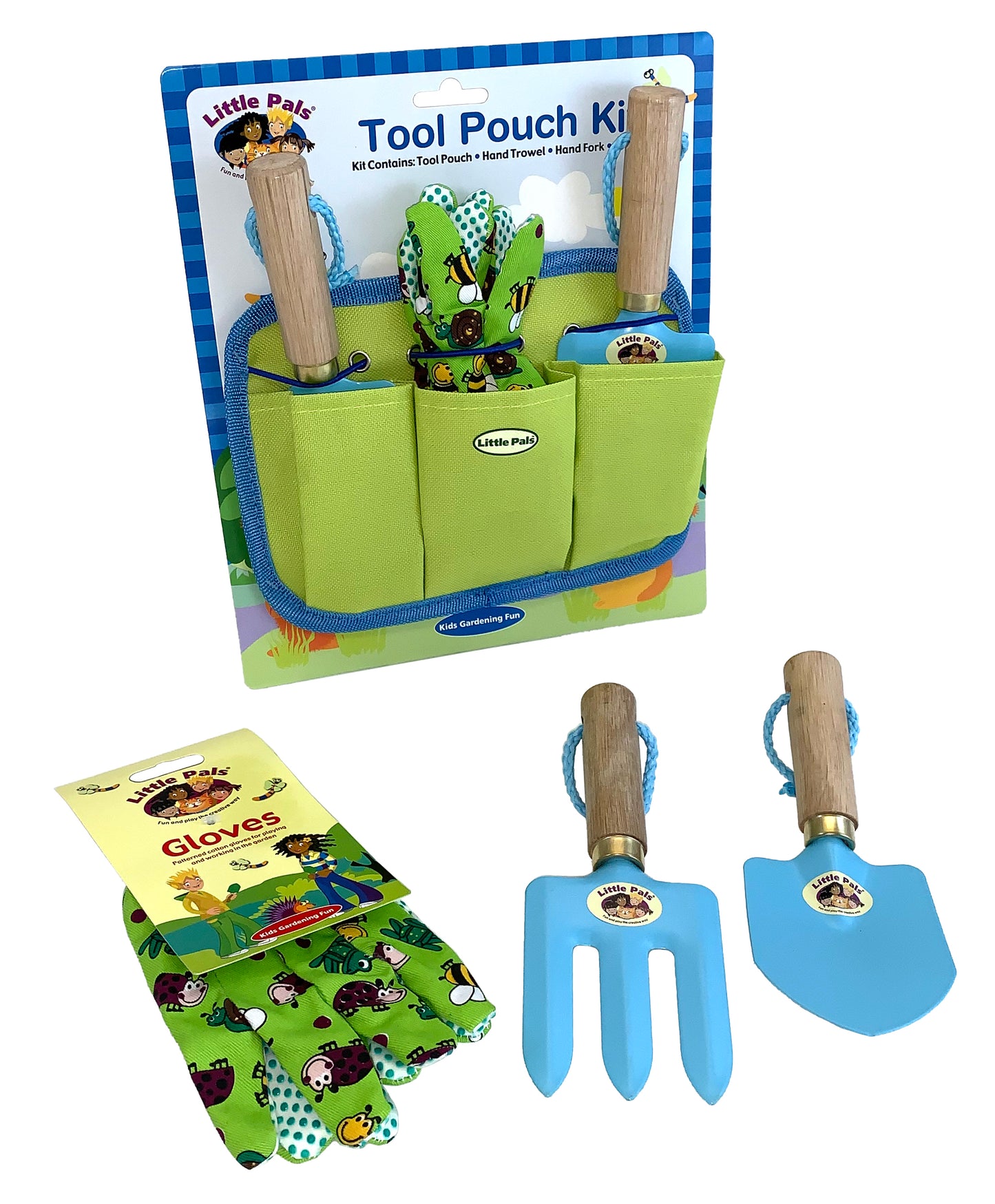 Little Pals Blue Tool Pouch Kit