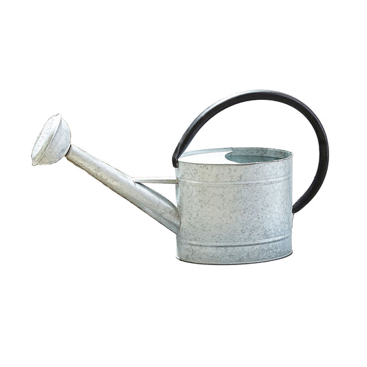 1.3 gal Oval Aged Zinc Watering Can