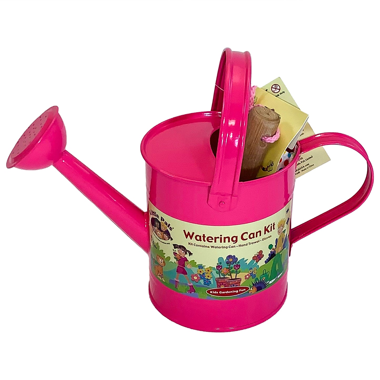Little Pals Pink Watering Can Kit