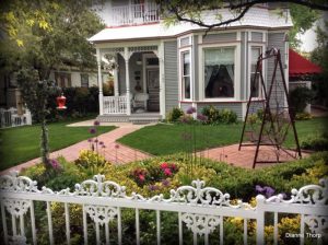 Taking a walk down S. Mount Vernon Ave. is like taking a walk back in time.  Alta Vista Garden Club invites you to take that walk in June to see a beautiful, formal Victorian garden 