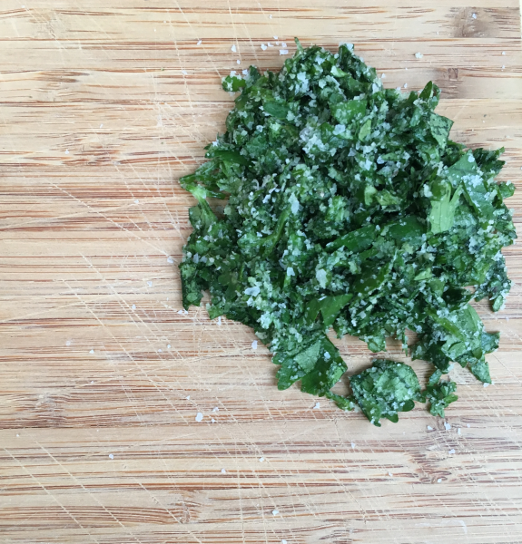 herb salt cilantro