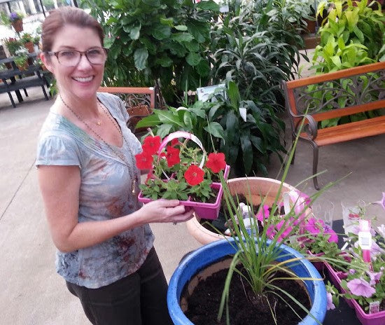 Container Garden Woman