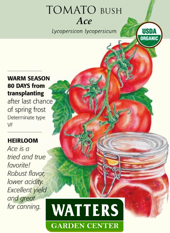 tomato seed packet