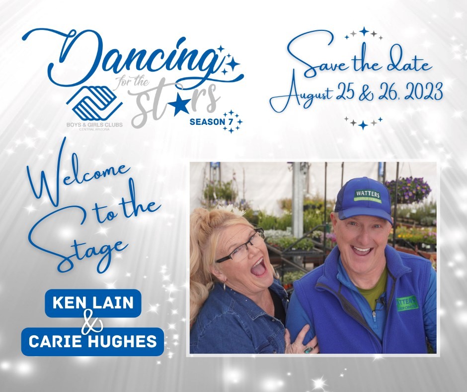 Save the Date Ken LAin & Carie Hughes Dancing for the Stars